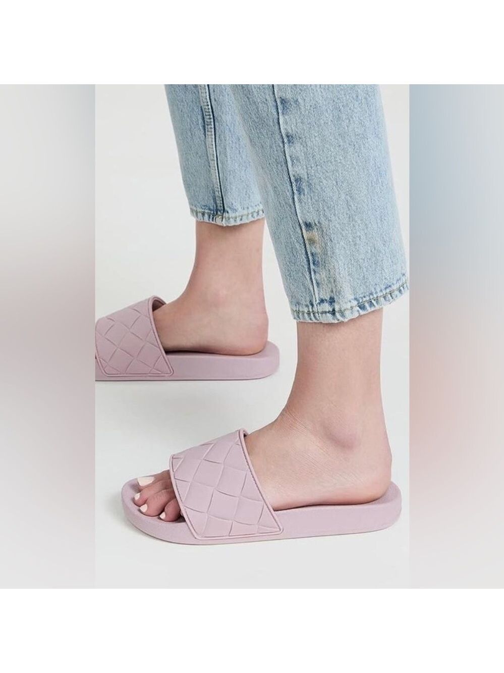 Nib Vince Watley Eva Woven Slide Sandal - Unisex